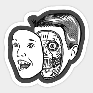 ROBOT KID Sticker